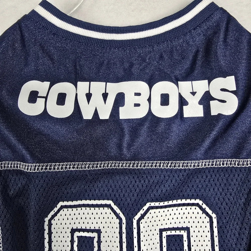 Dog Dallas Cowboys NFL Football‎ Jersey Uniform Shirt Size large